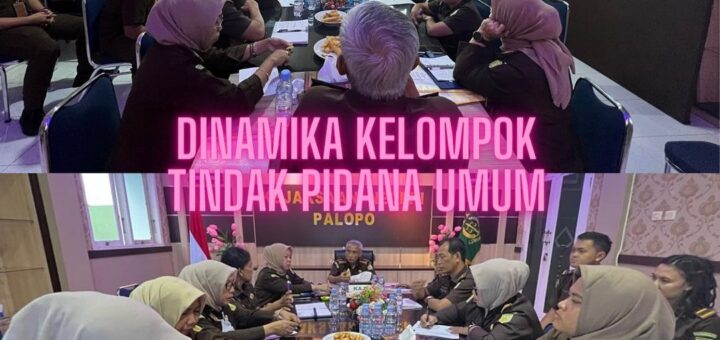 Dinamika Kelompok bidang Tindak Pidana Umum