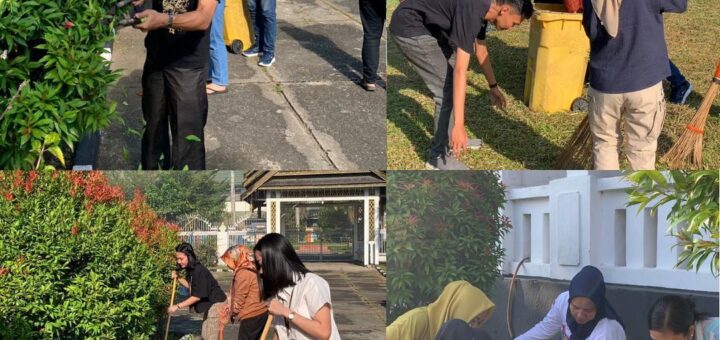 Giat Kerja Bakti Kebersihan Kedatuan