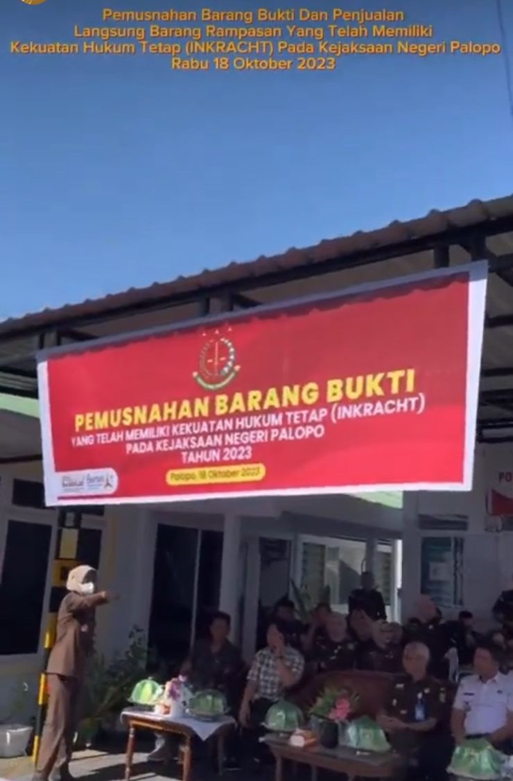 Pemusnahan BB Oktober 2023