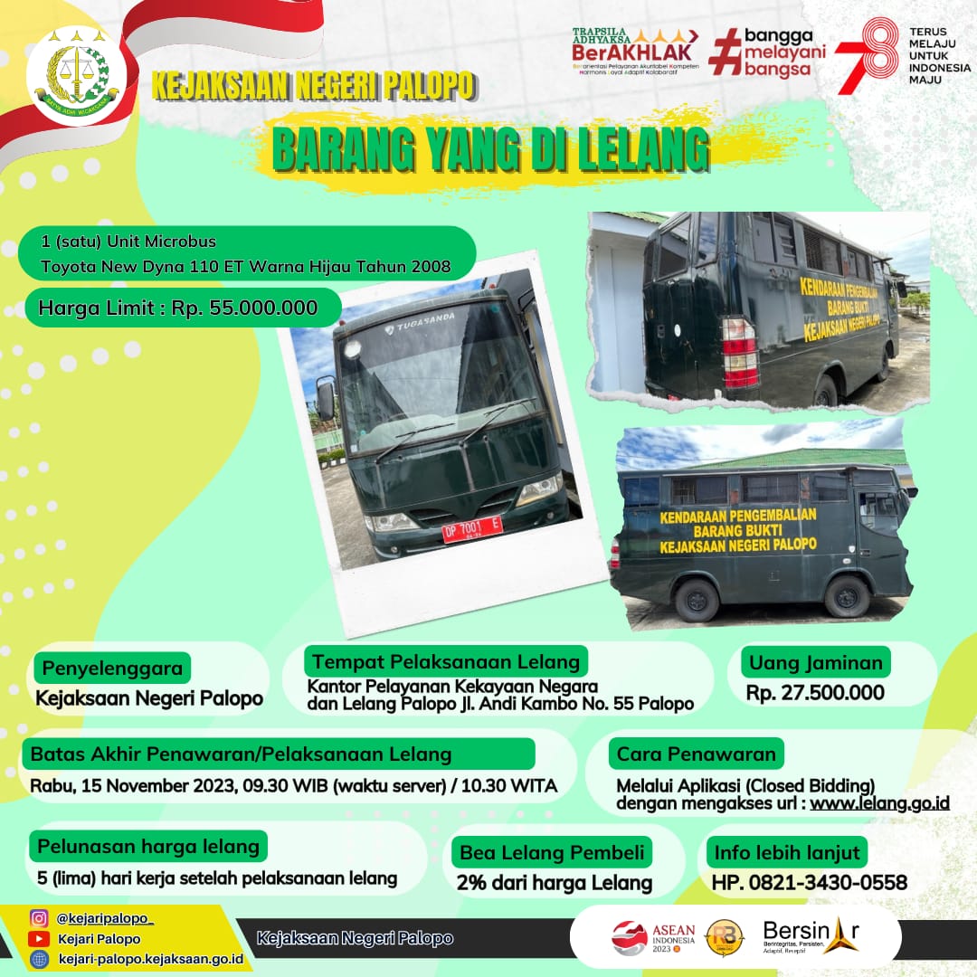 Lelang BMN KN Palopo
