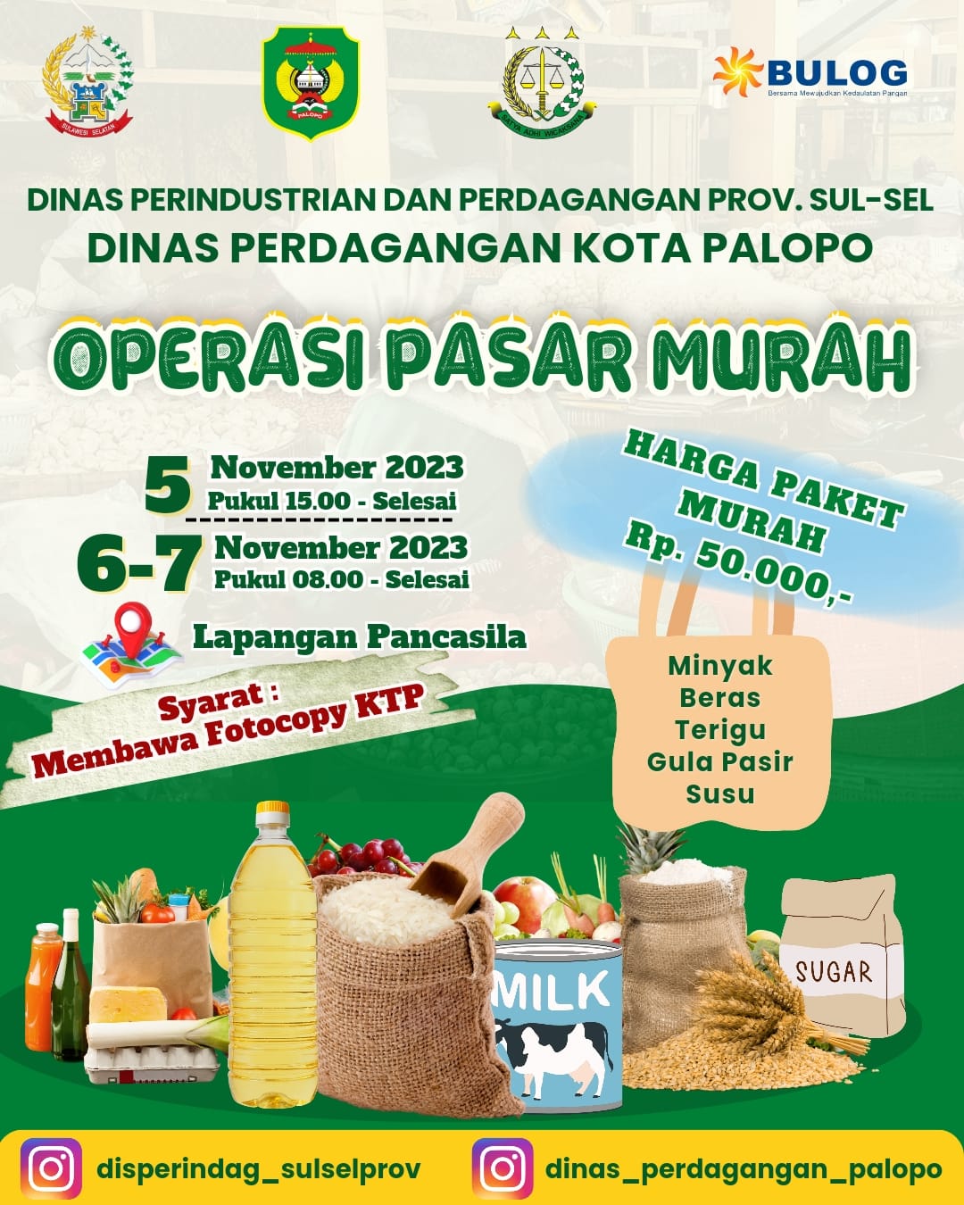 Operasi Pasar Murah November 2023