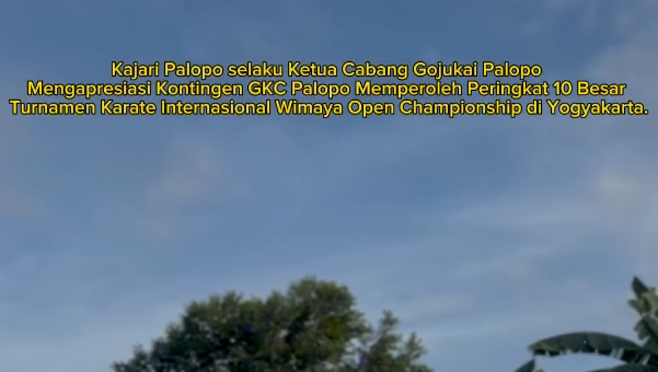 Apresiasi Kajari Palopo Kontingen GKC Palopo