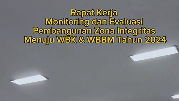 Rapat Kerja Pembangunan ZI 2024
