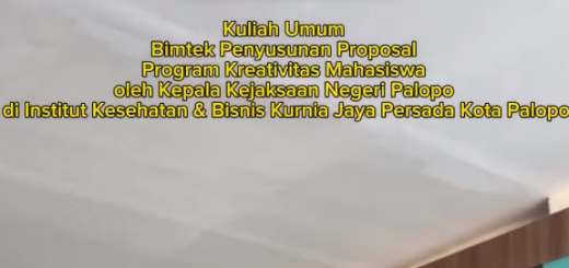 Kuliah Umum Bimtek Proposal