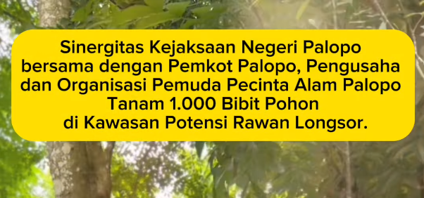 Penanaman 1000 Bibit Pohon