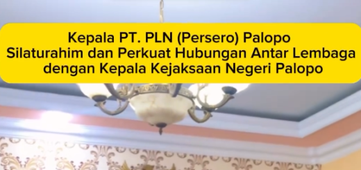 Silaturahmi Kepala PT. PLN (persero) Palopo
