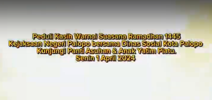 Berbagi Kasih Berkah Ramadhan