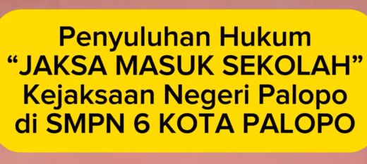 Jaksa Masuk Sekolah 2024 - SMPN 6 Palopo