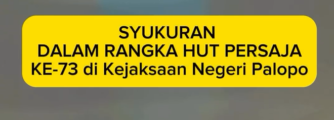 Syukuran Memperingati HUT Persaja ke-73 Tahun 2024